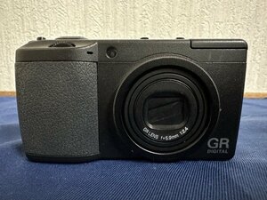 RICOH リコー デジタルカメラ ブラック GR DIGITAL ショット数 3848 動作確認済み 現状品 中古