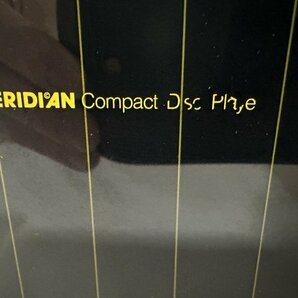 MERIDIAN メリディアン CDプレーヤー ブラック 206D リモコン付き ハーマン正規輸入品 動作確認済み 現状品 中古の画像6