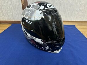 Nolanno- Ran X-803RS ULTRA CARBON helmet 26645 che ka carbon /60 racing helmet L size unused purchase goods 