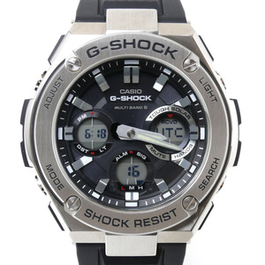 CASIO カシオ G-SHOCK 腕時計 ソーラー ブラック GST-W110-1AJF 電波 メンズ 中古