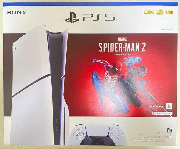 新品未開封 PS5 本体 PlayStation5 Marvel's Spider-Man2 同梱版 CFIJ-10020 新型