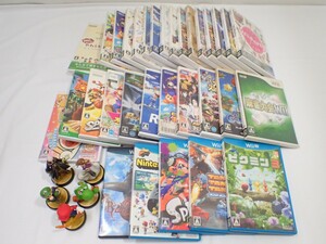 k4424 / Nintendo シリーズ Wii WiiU ゲームソフト ダブり有 amibo アミーボ 5体 まとめて 現状品 動作未 ジャンク