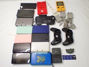 k4417 / Nintendo DS 3DS 3DSLL DSlite DSi GAMEBOY 本体 11台 アクセサリー switch 周辺機器 まとめて 現状品 動作未 ジャンク