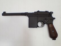 k4427 / ガスガン MARUSHIN MAUSER モーゼル Ｍ712 ノーマルバレル ブラックヘビーウェイト 6mm 箱付 現状品 動作未確認　　_画像2