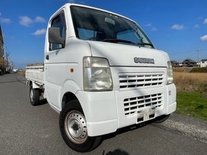 車検2年 キャリィトラック 修復歴無 オートマ車 AT エアコン パワステ CDデッキ 軽トラ まだまだ人気のDA63型