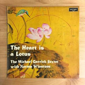 【UK-ORIGINAL MAT:1G/1G ARGO】 MICHAEL GARRICK SEXTET (IAN CARR, DON RENDELL, NORMA WINSTONE 他) / THE HEART IS A LOTUS (ZDA135)