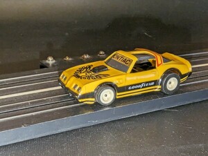 1円~ AFX AUROLA HOスケール スロットカー ポンティアック ファイヤーバード トランザム 1979 イエローバード ターボ モーター実働 