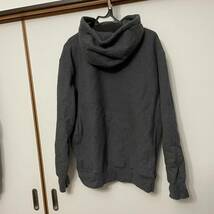 【Mサイズ】Supreme 21FW Box Logo Hooded Sweatshirt Charcoal チャコール 中古美品_画像5
