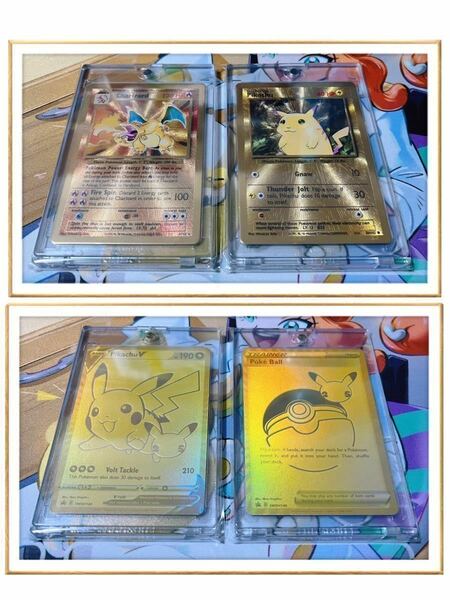 ポケモンカードゲーム ポケモン 25TH ウルトラプレミアムコレクション メタルカード ピカチュウ リザードン Pokemon Card Game ポケカ