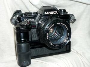 ミノルタ X-700 MPS （MC.ROKKOR-PG 1:1.4 f=50mm、MOTOR DRIVE1付)動作品