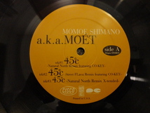 嶋野百恵 Momoe Shimano A.K.A Mot 45℃ & Violet Nude シュリンク付 オリジナル原盤 12 メロディアスJ-R&B 視聴_画像3