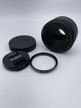 Canon キャノン EF LENS 50mm 1:1.8 STM カメラ レンズ レンズガード付き 0.35m/1.1ft-∞_画像1