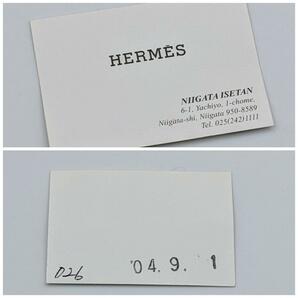 エルメス セリエ ネックレス ゴールド 750 K18 YG 箱 カードの画像5