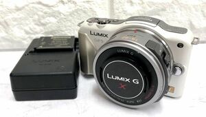 Panasonic パナソニック LUMIX ルミックス DMC-GF5 コンパクトデジタルカメラ 簡単操作確認済 バッテリー、チャージャー付 fah 3S005