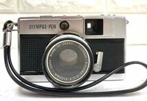 OLYMPUS-PEN EED オリンパス ペン フィルムカメラ レンズ F.Zuiko 1:1.7 f=32mm シャッターOK fah 3A764_画像1