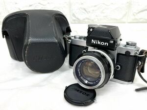 Nikon ニコン F2 シルバー フィルムカメラ NIKKOR 50mm 1:1.4 単焦点レンズ 中古 fah 02J005K