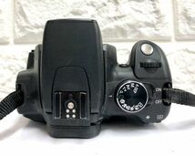 Canon キヤノン EOS Kiss Distal N デジタル一眼レフカメラ TAMRON AF 18-200mm 1:3.5-6.3 XR レンズ 動作未確認 fah 2S021_画像4