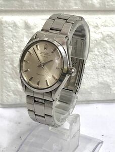 ROLEX ロレックス OYSTER PERPETUAL オイスターパーペチュアル Air-King エアキング 5500 メンズ腕時計 fah 2S220