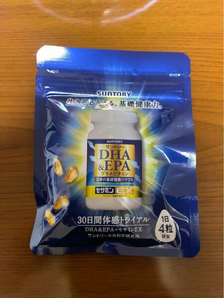 サントリー DHA&EPAプラスビタミン セサミンEX 30日分 SUNTORY