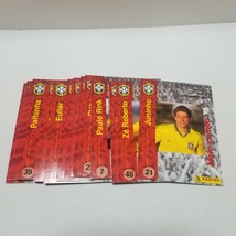 1997 panini サッカー ブラジル代表カード18枚 (検)レオナルド ロベルト・カルロス アレックス ジュニーニョ ライー 他 W杯_画像2