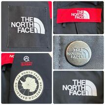 激レア 限定 THE NORTH FACE ザノースフェイス アンタークティカパーカ メンズ ダウンジャケット 赤サミット 赤ライン ND91501 黒 ブラック_画像9