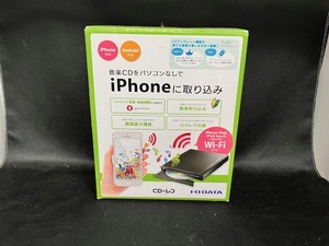 IOデータ◆iPhone スマホ CD取込 Wi-Fiモデル iOS/Android 「CDレコ」【外観良好 送料無料】