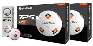 * new goods * TaylorMade *NEW TP5x pix golf ball * white *2 dozen * Japan regular goods *