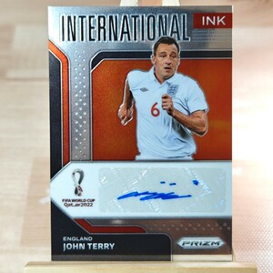 ジョン・テリー 2022 Panini World Cup Prizm International Ink John Terry Auto England 直筆サインカード