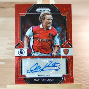 レイ・パーラー 2022-23 Panini Prizm EPL Ray Parlour Red Stars Auto Arsenal Autograph 直筆サインカード
