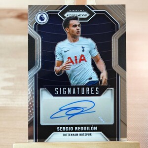 セルヒオ・レギロン 2021-22 Panini Prizm EPL Sergio Reguilon Auto Tottenham Hotspur Autograph 直筆サインカード