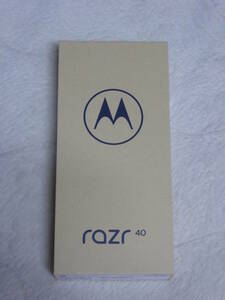 【新品未開封】motorola razr 40 SIMフリースマートフォン 8GB/256GB セージグリーン