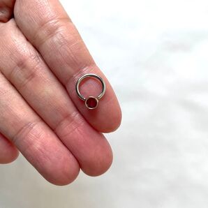 軟骨ピアス 使用済み