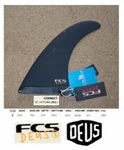 送料無料▲FCS II Deus Connect PG 9”　FIN 新品_画像1