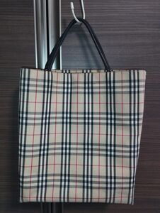 バーバリー　ロンドン　 ノバチェック ハンドバッグ トートバッグ BURBERRY