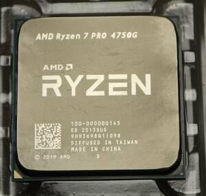 AMD RYZEN 7 PRO 4750G ジャンク　100-000000145