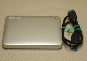 2.5インチ　ポータブルハードディスク　USB3.0 　1TB　東芝　HD-PE10TG