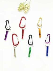 Почтовая служба медведь Hoisle Carabiner только красный только Sos свистка.