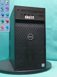 初期保証 Win11正規対応！オフィス付クリエーター Xeon E-2174G（i7-8750H相当）QuadroP620 32GB M.2 SSD1TB HDD2TB WiFi DELL 3630 A-1799