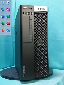 初期保証 オフィス付クリエーター Quadro M4000 Xeon E5-2690v4（i7-11700相当）64GB M.2 SSD1TB HDD1TB DVD WiFi Win11 DELL T5810 A-1814