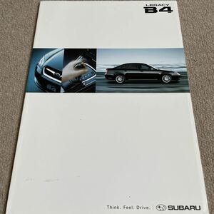 【送料込み】スバル　レガシィB4 カタログ　2004年5月発行