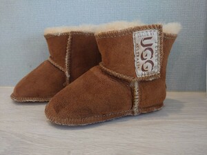 UGG ムートンブーツ 茶 ベビー 15cm 美品