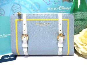 Бесплатная доставка Samantha Thavasa Limited Donald Cowhide Fold Wallet Mini Wallet Mini Wallet Новый сертификат оплачиваемый упакованный Disney Daisy Unisex