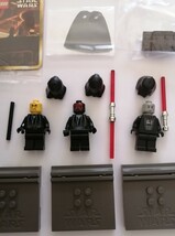レゴ　LEGO　3340　ミニフィグ　STARWARS　スターウォーズ　　ダース・ベイダー　パルパティーン　開封済み_画像5