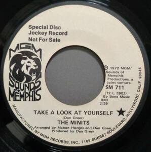 【SOUL 45】MINITS - TAKE A LOOK AT YOURSELF / LAST MILE OF THE WAY (s240206002) 