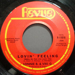 【SOUL 45】LONNIE B & VIKI G - LOVIN FEELING / OOPS ! (s240206014) 