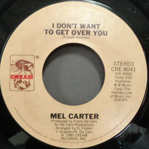 【SOUL 45】MEL CARTER - I DON'T WANT TO GET OVER YOU / YOU CHANGED MY LIFE AGAIN (ss240210019) 