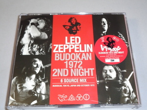 LED ZEPPELIN/BUDOKAN 1972 2ND NIGHT　3CD
