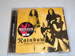 RAINBOW/OSAKA 1978 2ND NIGHT　2CD　