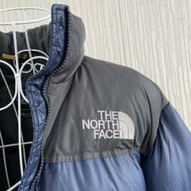 THE NORTH FACE ダウンジャケット ヌプシ 黒 紺　700フィル　ヌプシジャケット　ノースフェイス　ブラック　ネイビー　_画像2