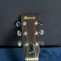 岸170 美品 Morris W-18 アコースティックギター アコギ ヴィンテージ レトロ フォークソング_画像2